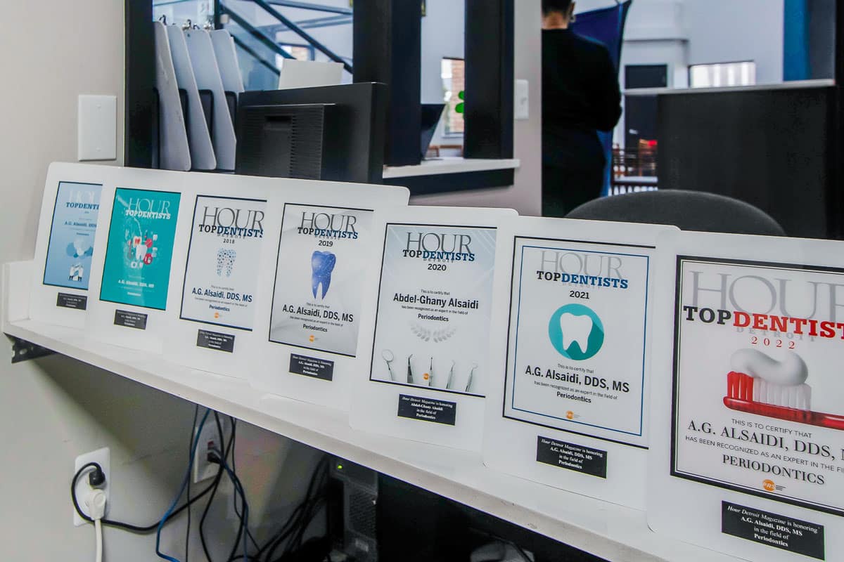 Multiple Top Dentists Awards Received by Michigan Gum Docs